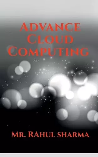 Advance Cloud Computing cover