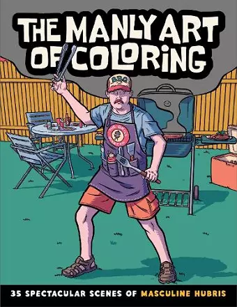 The Manly Art of Coloring cover