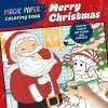 Magic Paper Coloring Book: Merry Christmas! cover