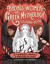 Badass Women of Greek Mythology Coloring Book cover
