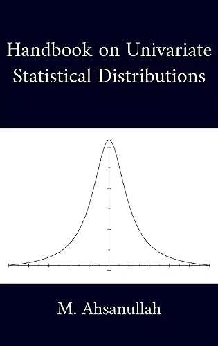 Handbook on Univariate Statistical Distributions cover