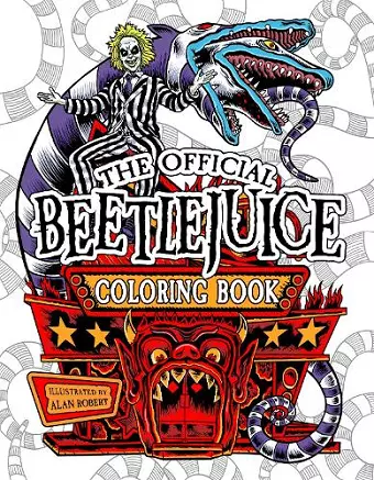 Beetlejuice: The Official Coloring Book cover