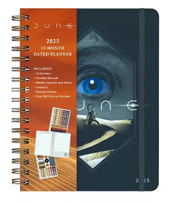 2025 Dune: Part 2 13-Month Weekly Planner cover