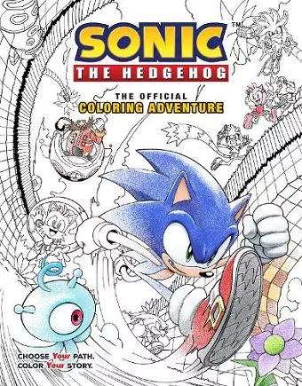 Sonic the Hedgehog: The Official Coloring Adventure cover