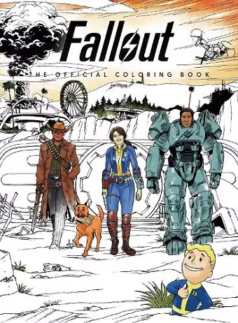 Fallout: The Official Coloring Book cover