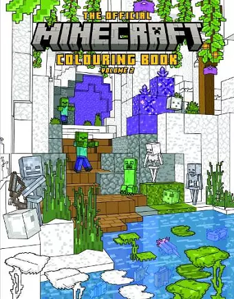 The Official Minecraft Colouring Book, Volume 2 cover