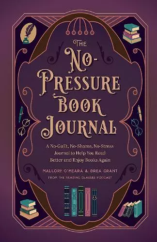 The No-Pressure Book Journal cover