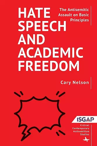 Hate Speech and Academic Freedom cover