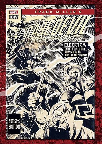 Frank Miller's Daredevil Artist's Edition cover