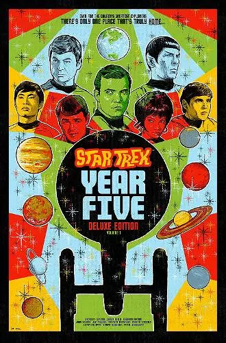 Star Trek: Year Five Deluxe Edition--Book One cover