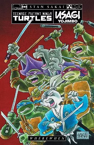 Teenage Mutant Ninja Turtles/Usagi Yojimbo: WhereWhen cover