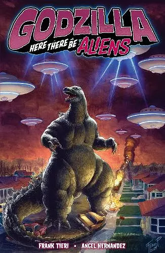 Godzilla: Here There Be Aliens cover