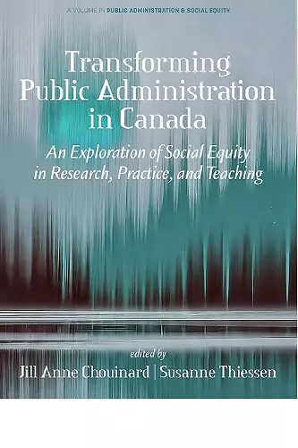 Transforming Public Administration in Canada cover