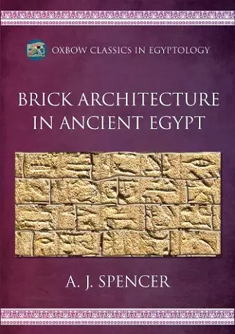 Brick Architecture in Ancient Egypt cover