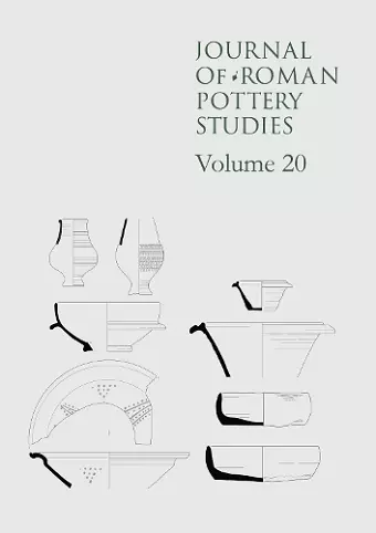 Journal of Roman Pottery Studies Volume 20 cover