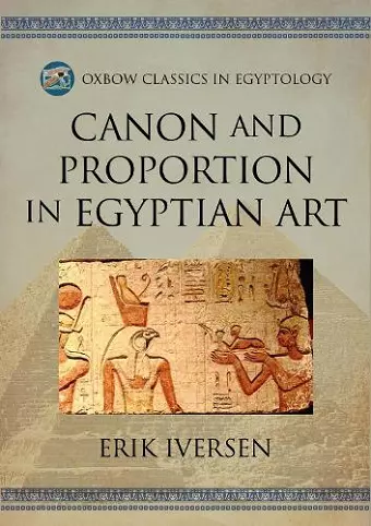 Canon and Proportion in Egyptian Art cover