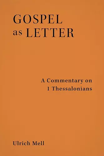 Gospel as Letter cover