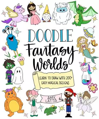 Doodle Fantasy Worlds cover