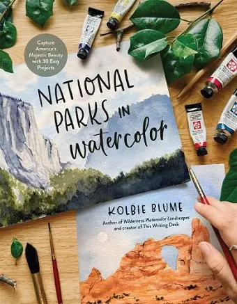 National Parks in Watercolor cover