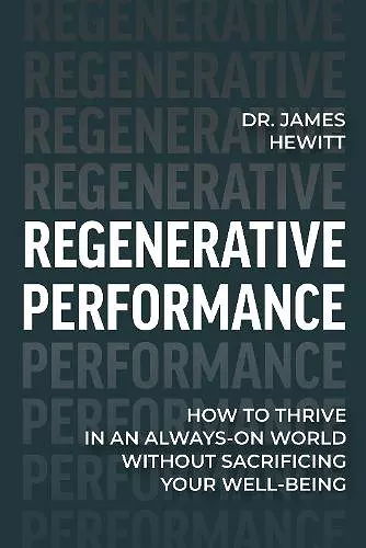 Regenerative Performance cover