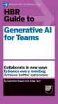 HBR Guide to Generative AI for Teams cover