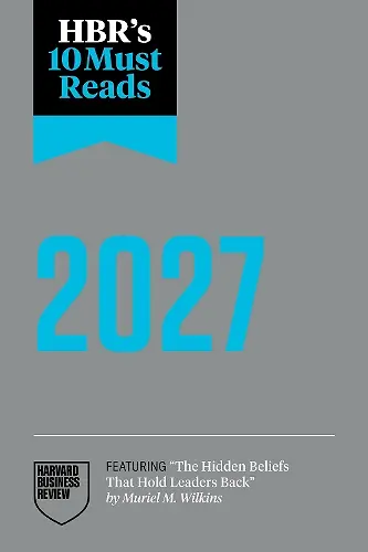 HBR's 10 Must Reads 2027 cover