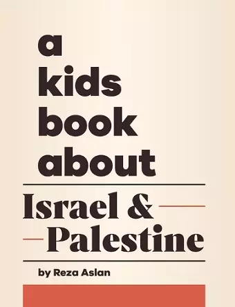 A Kids Book About Israel & Palestine cover