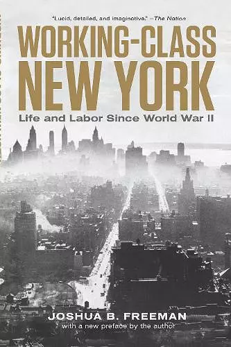Working-Class New York cover