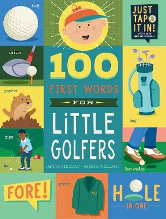 100 First Words for Little Golfers cover