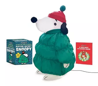 Peanuts: Desktop Inflatable Puffer Jacket Snoopy cover