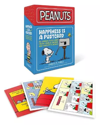 Peanuts: Happiness Is a Postcard cover