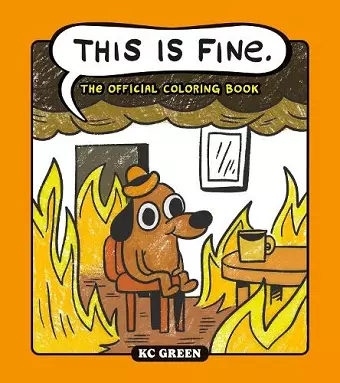 This is Fine: The Official Coloring Book cover