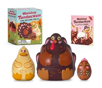 Holiday Turducken Mini Nesting Dolls cover