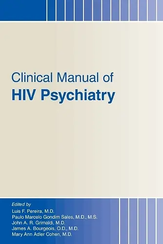 Clinical Manual of HIV Psychiatry cover