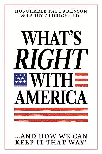 What's Right with America cover