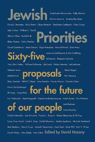 Jewish Priorities cover