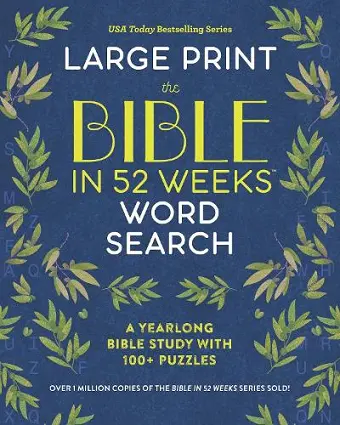 The Bible in 52 Weeks Word Search - Large Print cover