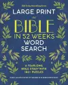 The Bible in 52 Weeks Word Search - Large Print cover