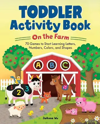 Toddler Activity Book On the Farm cover