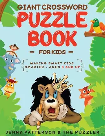 Giant Crossword Puzzle Book for Kids cover