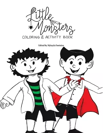 Little Monsters Coloring & Activity Book cover