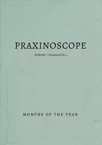 Praxinoscope PerformX Documents cover