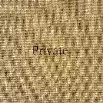 Tod Lippy: Private cover