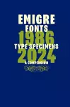 Emigre Fonts: Type Specimens 1986–2024 cover