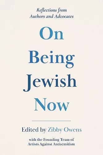 On Being Jewish Now cover