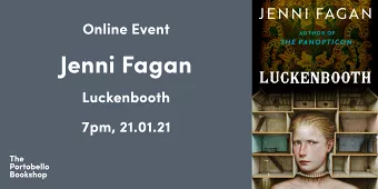 Luckenbooth by Jenni Fagan at The Portobello Bookshop