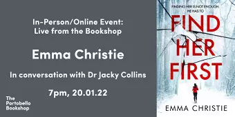 Emma Christie – Find Her First at The Portobello Bookshop