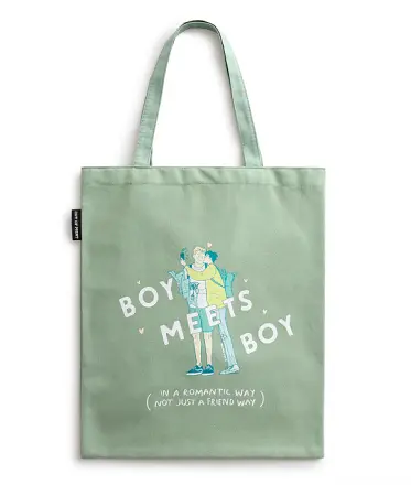 Heartstopper: Boy Meets Boy Tote Bag cover
