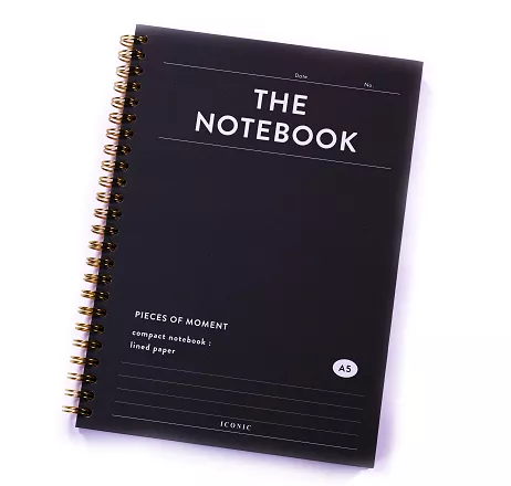 Iconic Compact Lined A5 Notebook cover