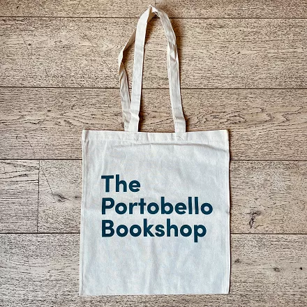 The Portobello Bookshop Tote Bag - Teal cover